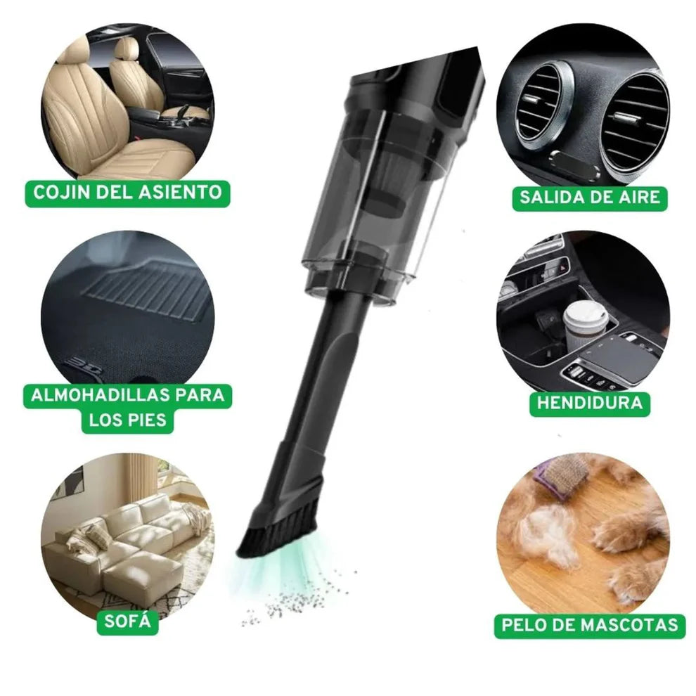 Aspiradora multifuncion . Limpia rapido y sin cables. Aspira polvo, liquidos y hasta pelos.