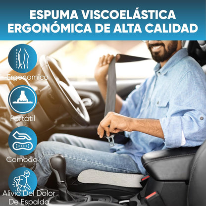 !OFERTA¡ 2X1. Cojín Anatómico Antideslizante. Corrige tu postura y problemas de espalda mientras trabajas.