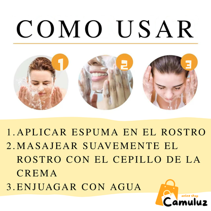 Limpiador facial curcuma✨ Limpia tu piel en profundidad sin resecarla - Con curcuma y activos suaves ✨¡OFERTA 2X1!