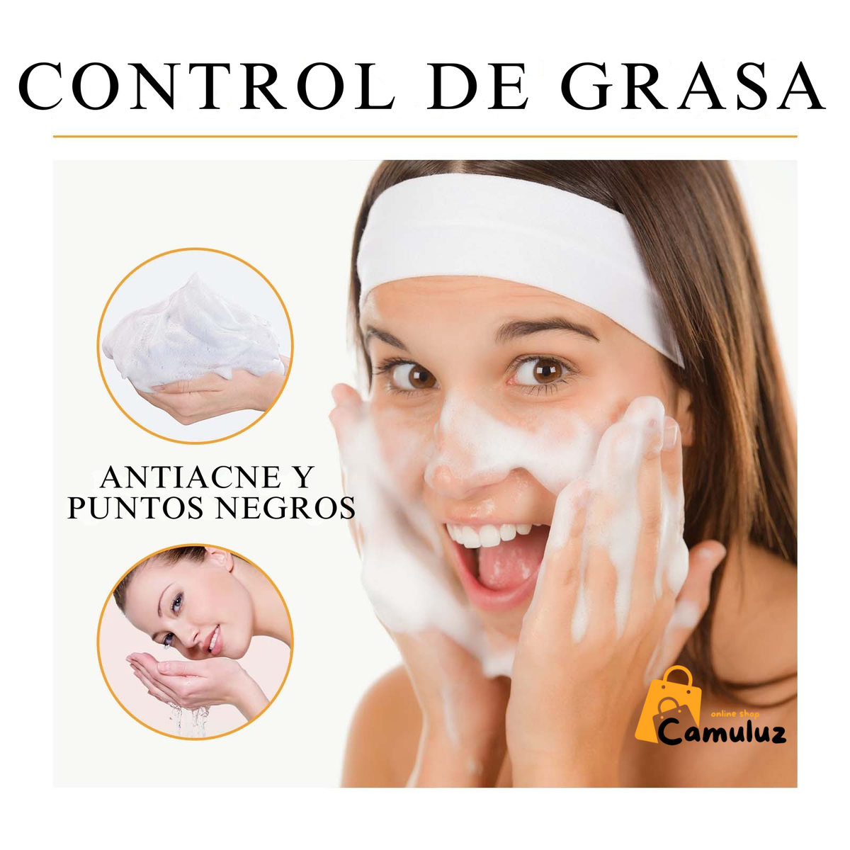 Limpiador facial curcuma✨ Limpia tu piel en profundidad sin resecarla - Con curcuma y activos suaves ✨¡OFERTA 2X1!