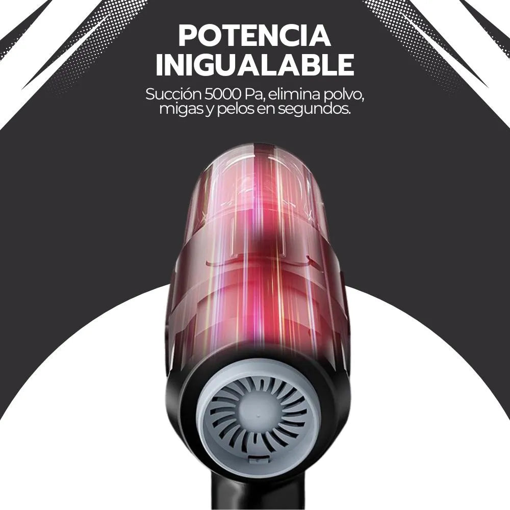 Aspiradora multifuncion . Limpia rapido y sin cables. Aspira polvo, liquidos y hasta pelos.
