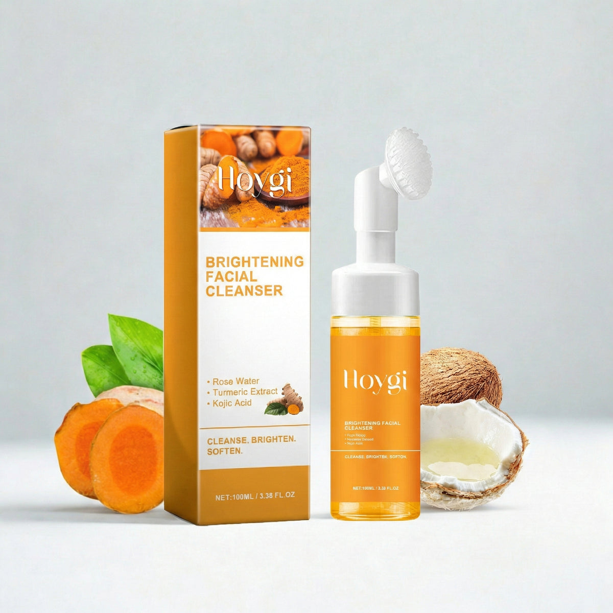 Limpiador facial curcuma✨ Limpia tu piel en profundidad sin resecarla - Con curcuma y activos suaves ✨¡OFERTA 2X1!