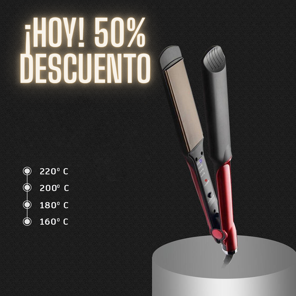 Plancha de pelo. ¿Cabello lacio y brillante en segundos? Consiguelo con nuestra plancha de pelo profesional