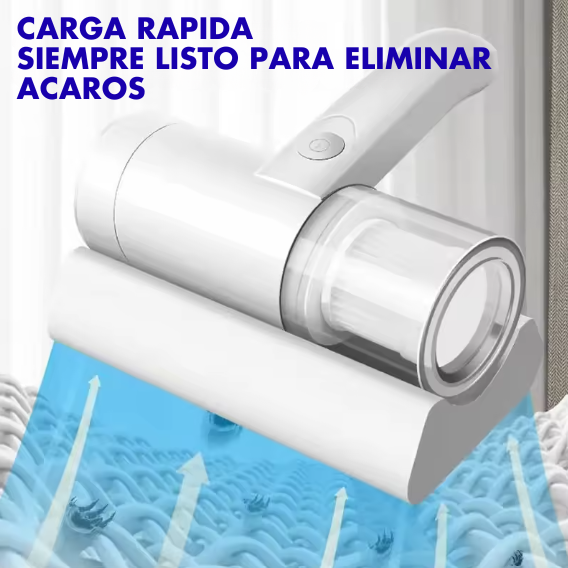 Aspirador de Ácaros 2 en 1. ¿Sufres de alergia? Respira mejor eliminando acaros de tu hogar