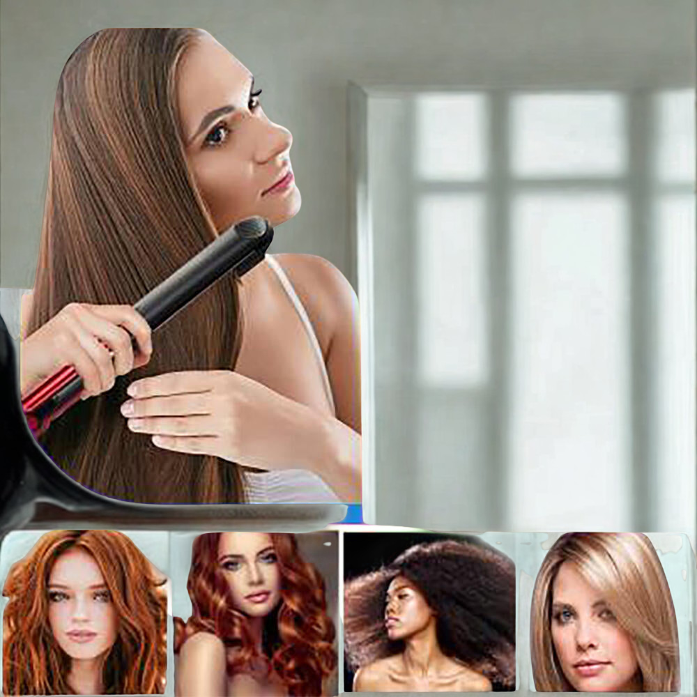 Plancha de pelo. ¿Cabello lacio y brillante en segundos? Consiguelo con nuestra plancha de pelo profesional